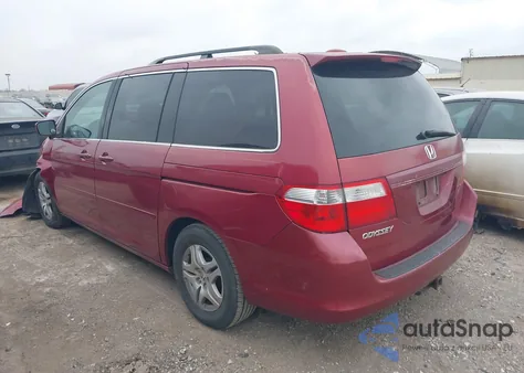 2006 Honda Odyssey Ex-L z USA, uszkodzony, nr VIN 5FNRL38736B006645